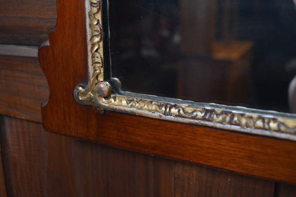 Edwardian Mahogany Gilt Gesso Mirror View XI