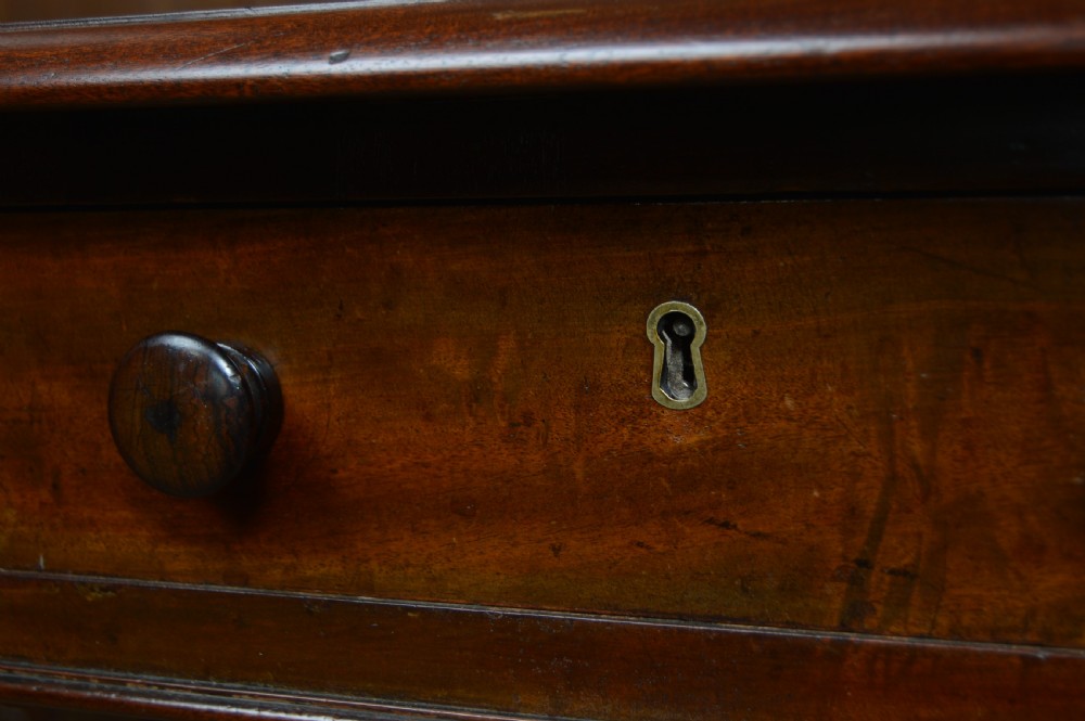 Victorian Mahogany Library Partner's Desk View IX