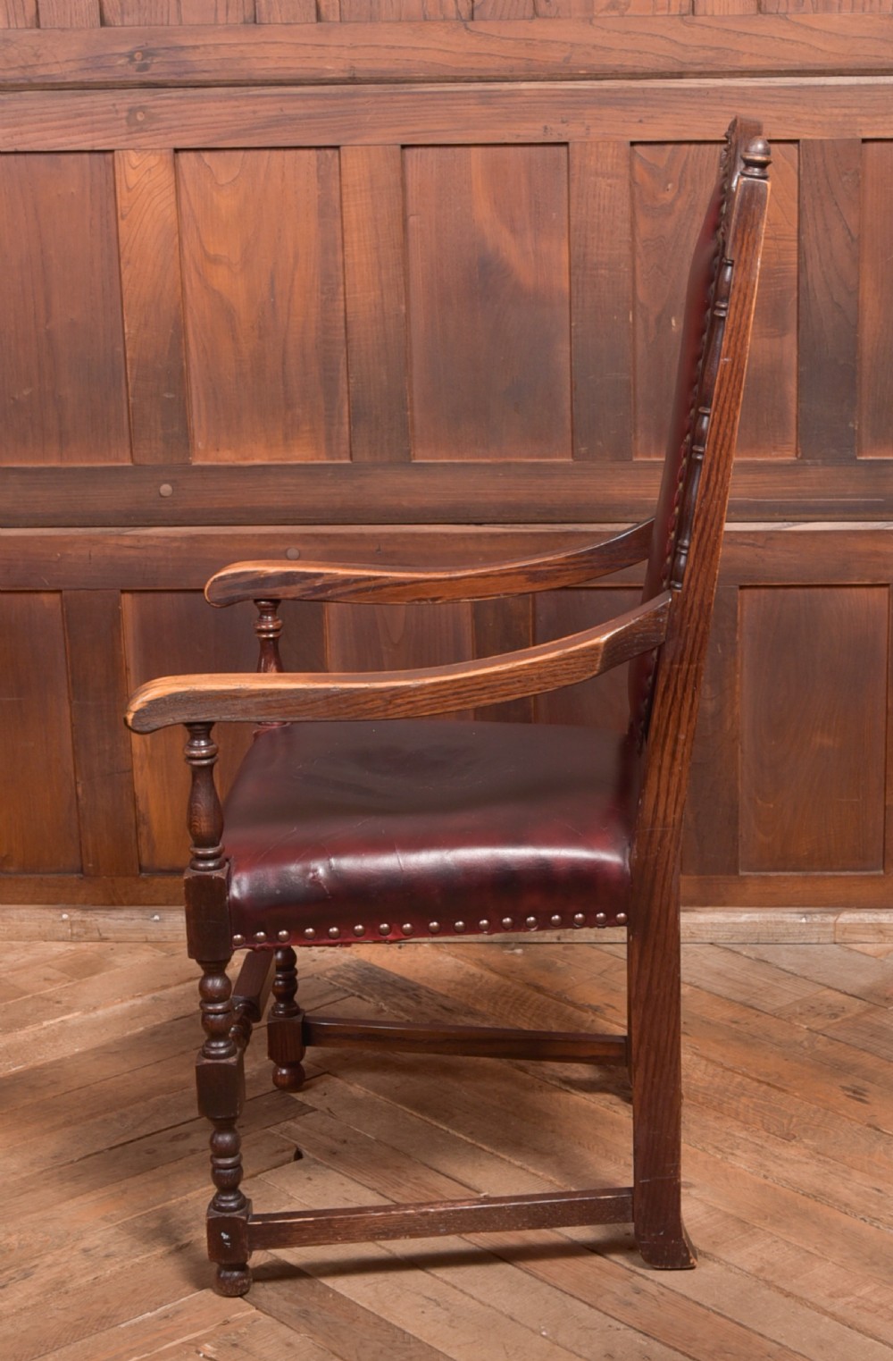 Set of 6 Edwardian Oak Chairs View XXVIII