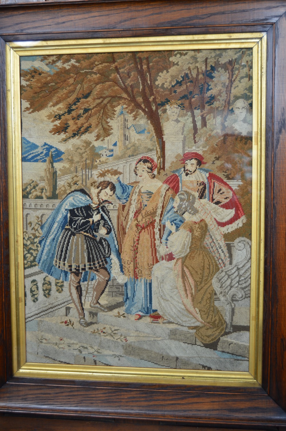 Edwardian Framed Tapestry  View III