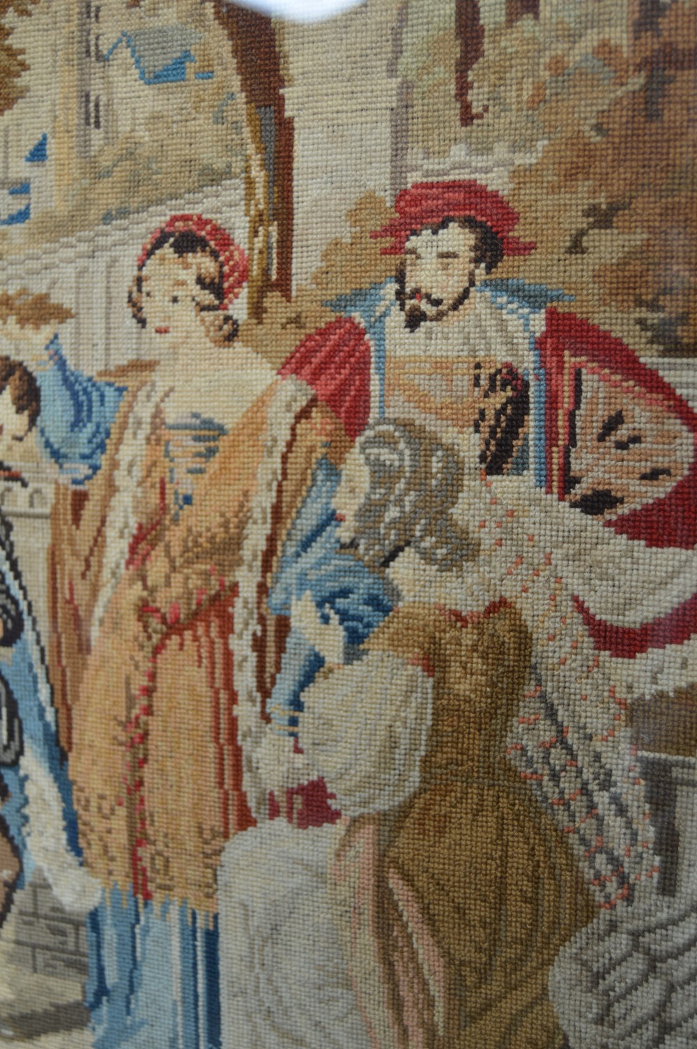 Edwardian Framed Tapestry  View IV