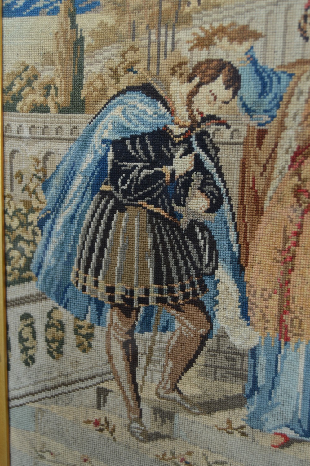 Edwardian Framed Tapestry  View V