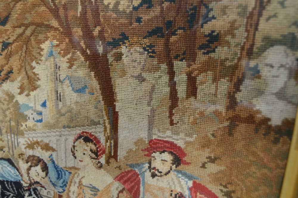 Edwardian Framed Tapestry  View VI