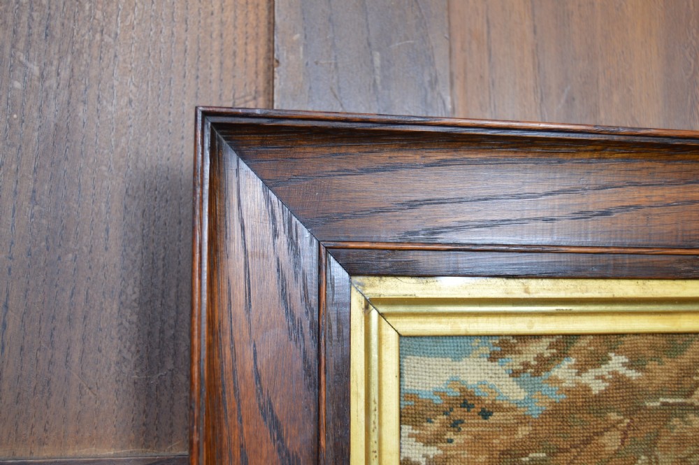 Edwardian Framed Tapestry  View IX