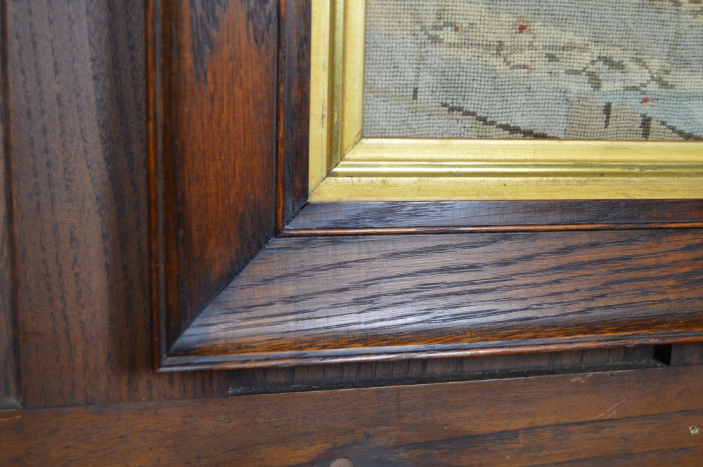 Edwardian Framed Tapestry  View X