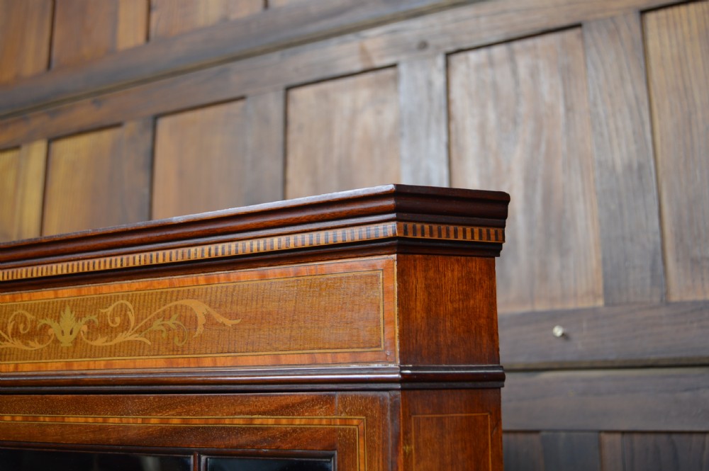 Edwardian Mahogany Corner Cabinet View VI