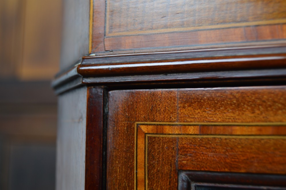 Edwardian Mahogany Corner Cabinet View VIII
