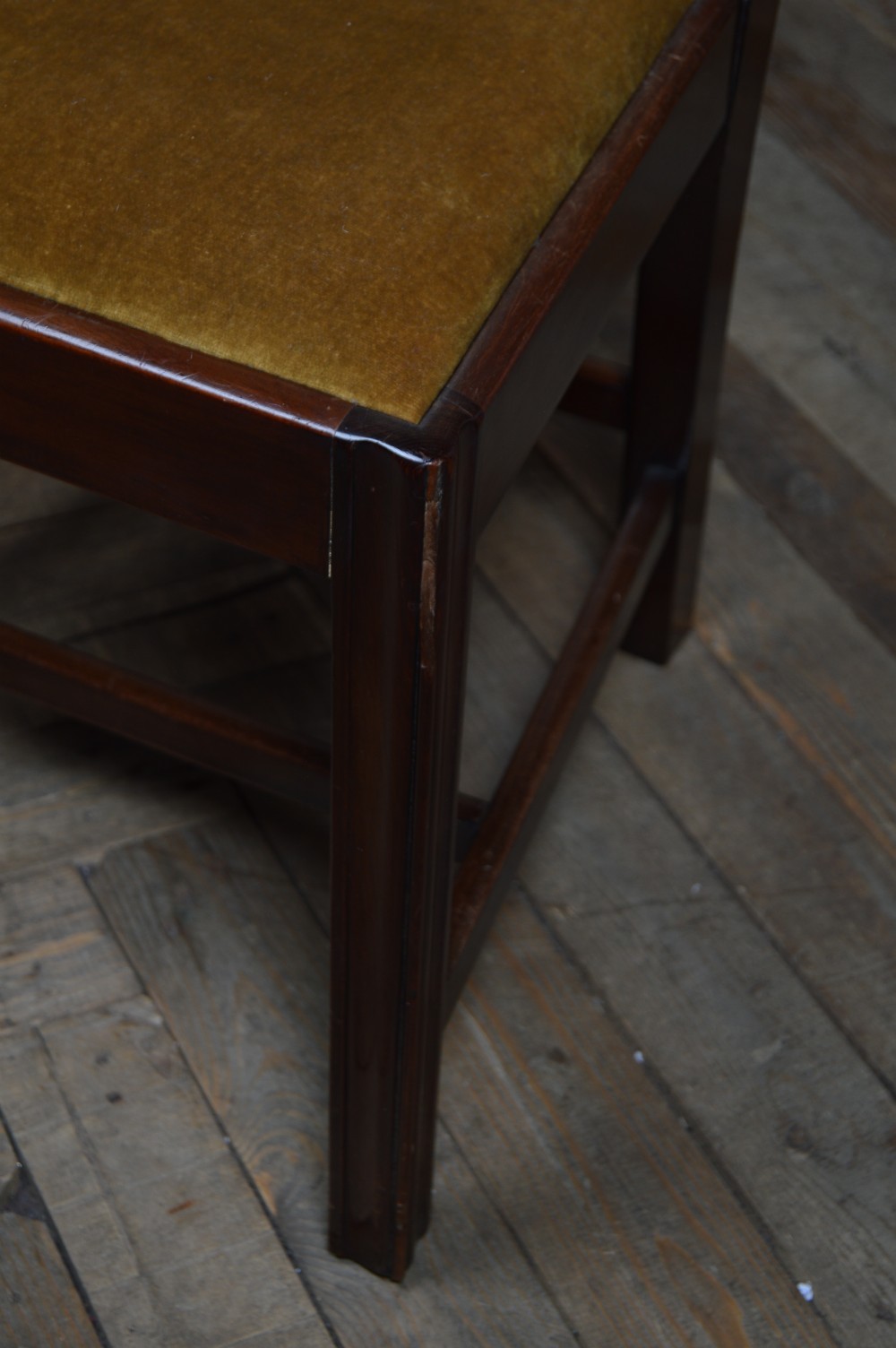 Set of 8 Mahogany Dining Chairs View V