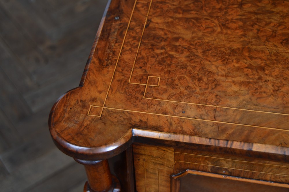 Victorian Walnut Music Cabinet View XI