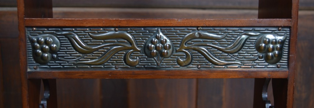 Arts & Crafts Mahogany Book shelf View IX