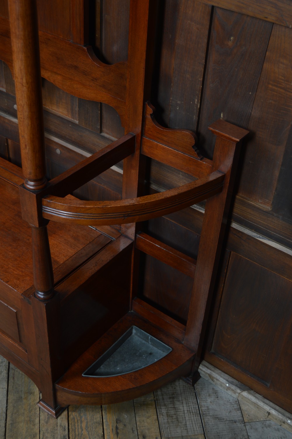 Arts and Crafts Mahogany Hallstand View IX