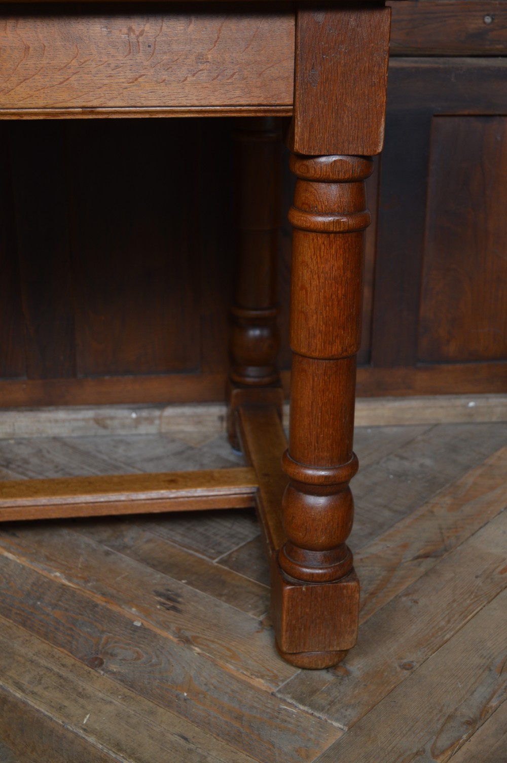 Oak Refectory Table View IV