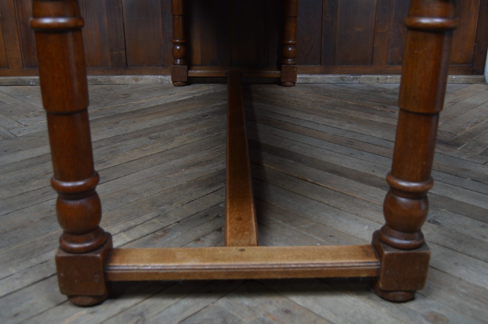 Oak Refectory Table View X