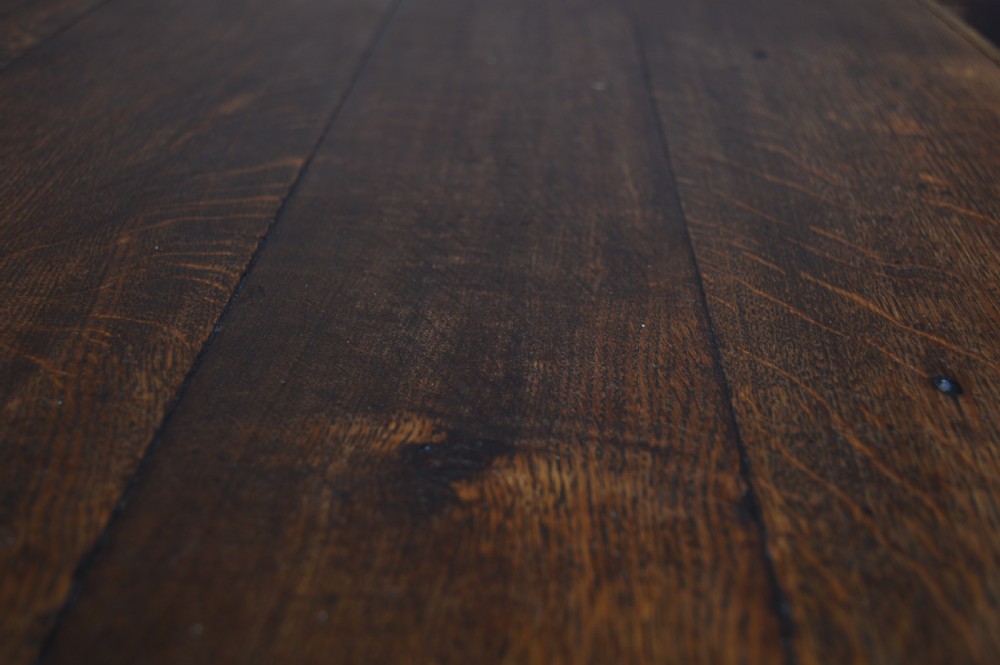 Oak Refectory Table View XI