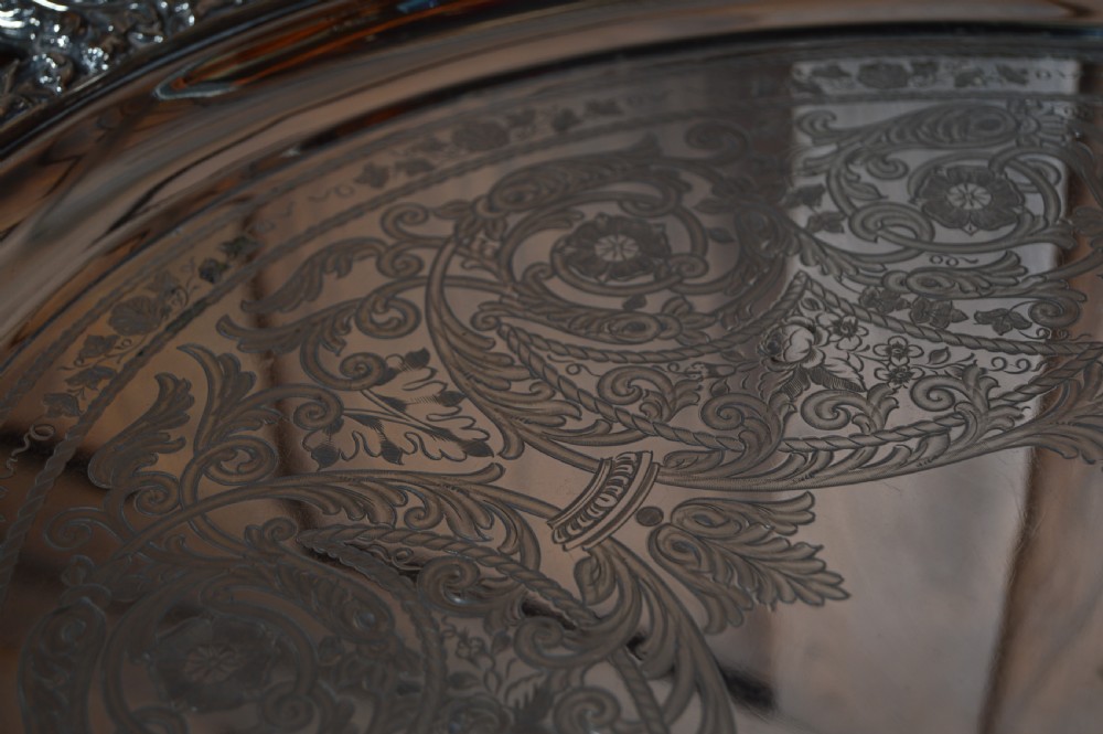 Walker & Hall EPNS Serving Tray View VIII