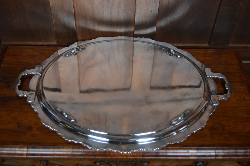 Walker & Hall EPNS Serving Tray View IX