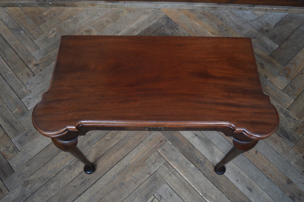 Mahogany Fold-over Card/ Game Table View VII