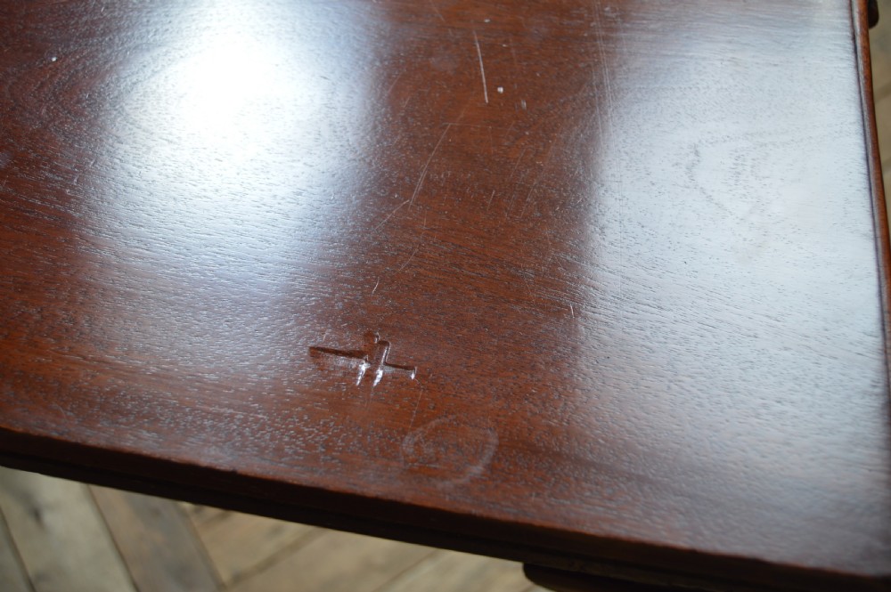 Mahogany Fold-over Card/ Game Table View IX