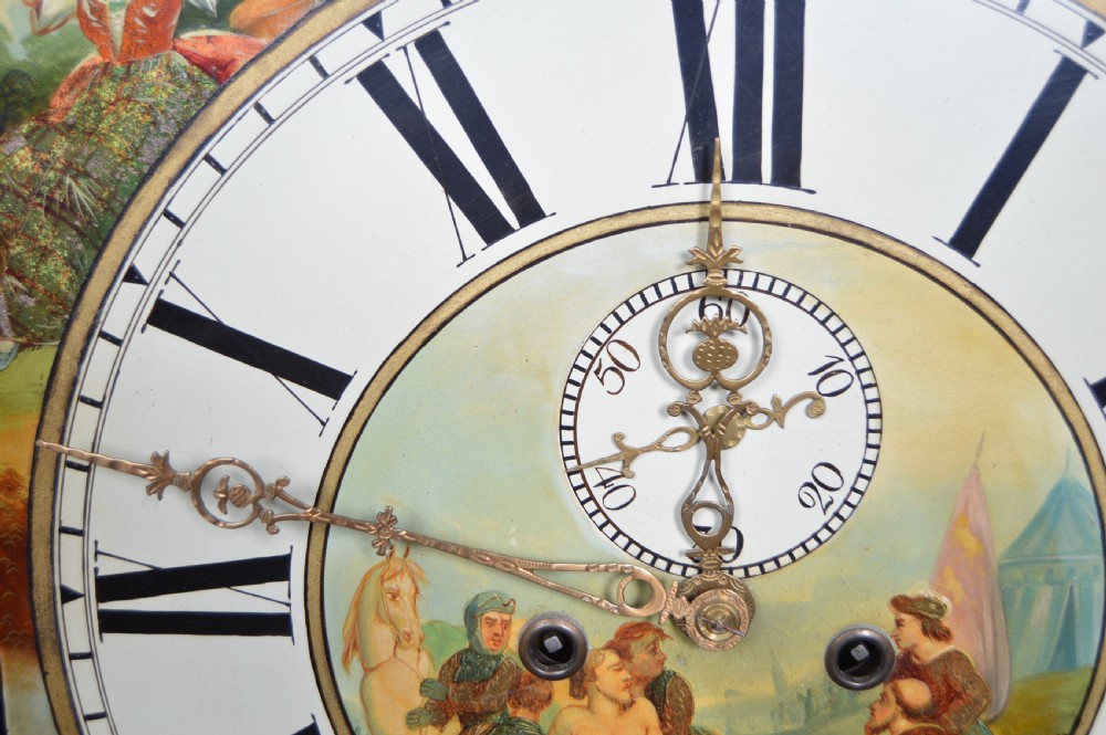 H Butterworth Mahogany Long Case/ Grandfather Clock View X