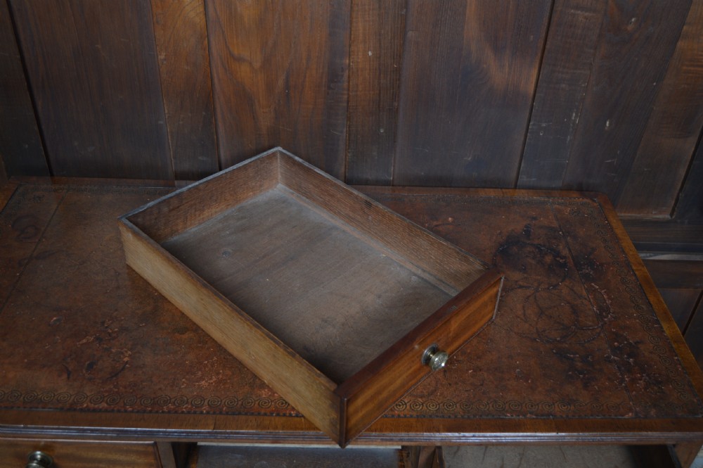 Victorian Mahogany Writing Desk View VII
