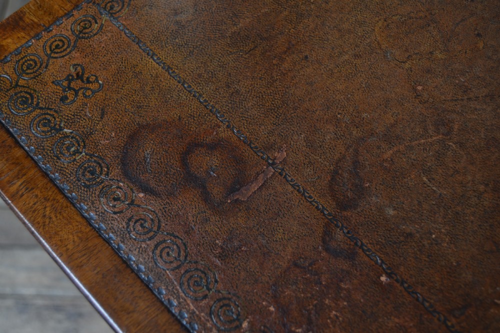 Victorian Mahogany Writing Desk View XI