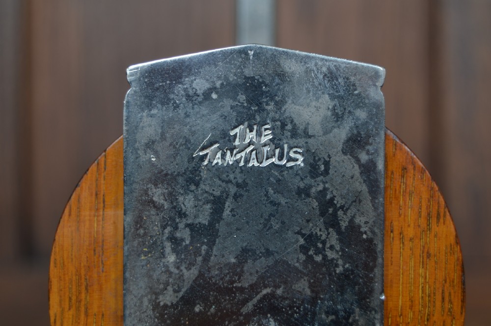 Edwardian Oak Tantalus View V