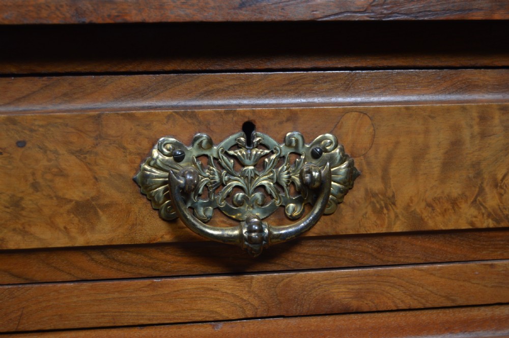Pair of Victorian Walnut Bedside Drawers View III