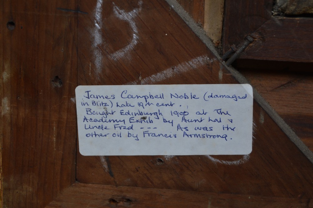James Campbell Noble Oil Painting View XV