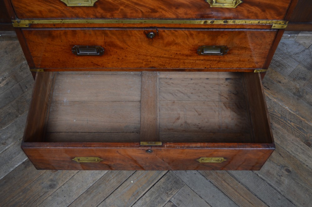 Mahogany Campaign Chest View V