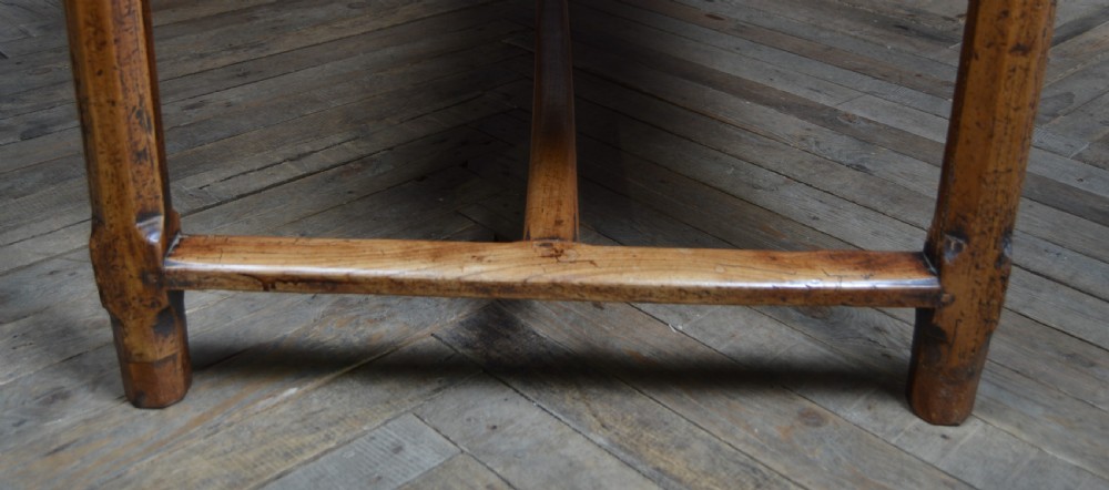 French Chestnut Farm House Kitchen Table View XI