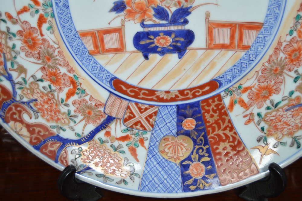 Hand Painted Japanese Amari Charger View IV