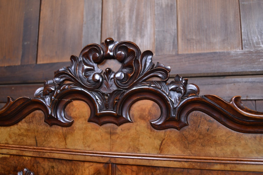 French Walnut Bookcase / Display Cabinet View III