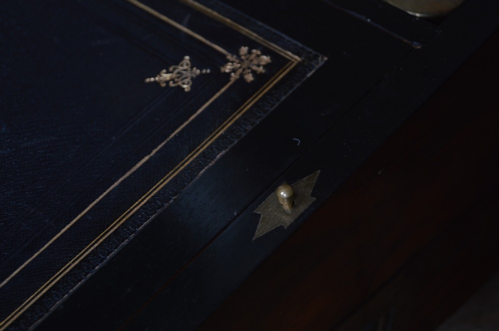 Edwardian Walnut Writing Slope View XXII
