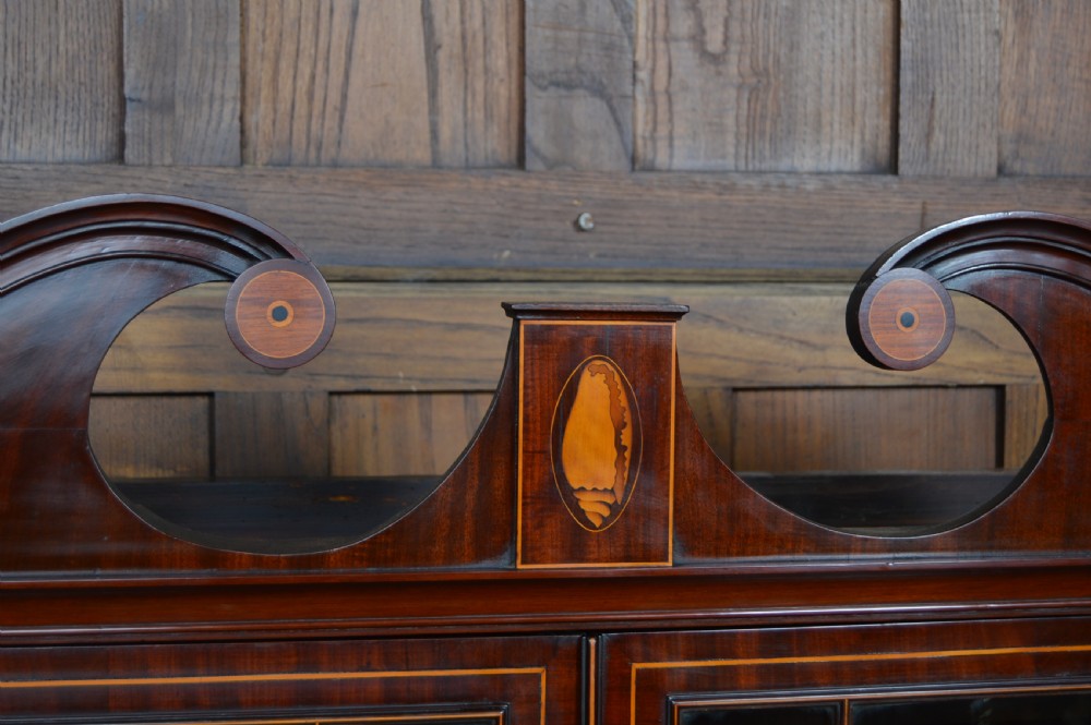 Georgian Mahogany Bookcase View V