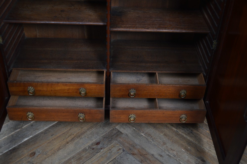 Georgian Mahogany Bookcase View XI