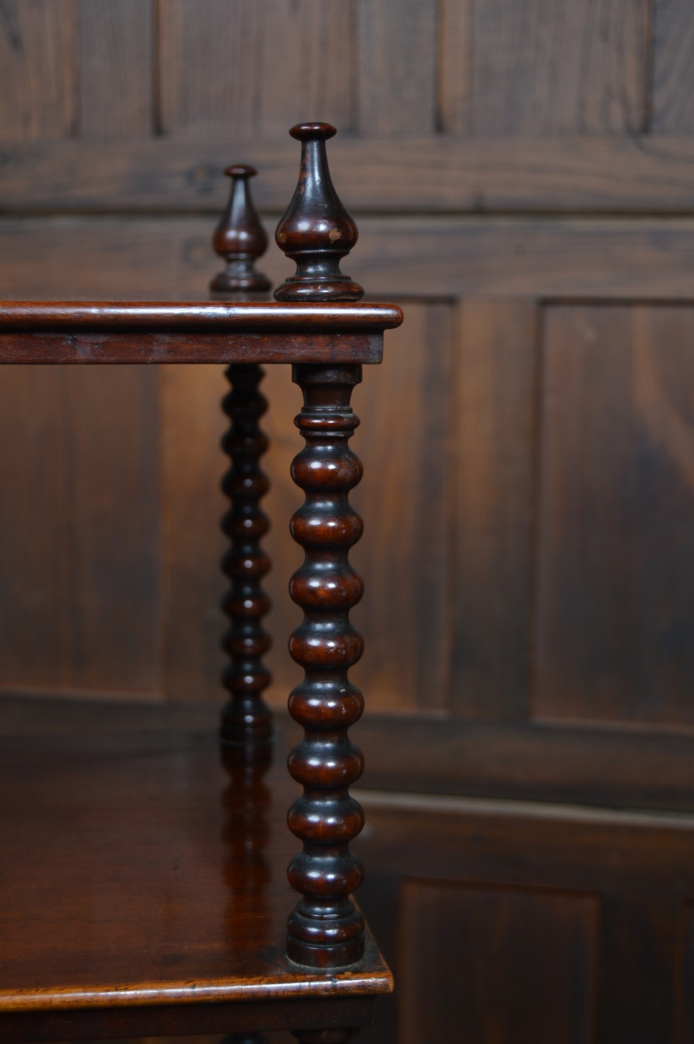 Victorian Four-Tier Mahogany Whatnot View VII