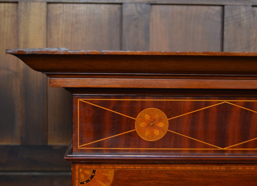 Edwardian Mahogany Wardrobe View II