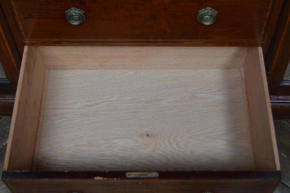 Edwardian Mahogany Wardrobe View VII
