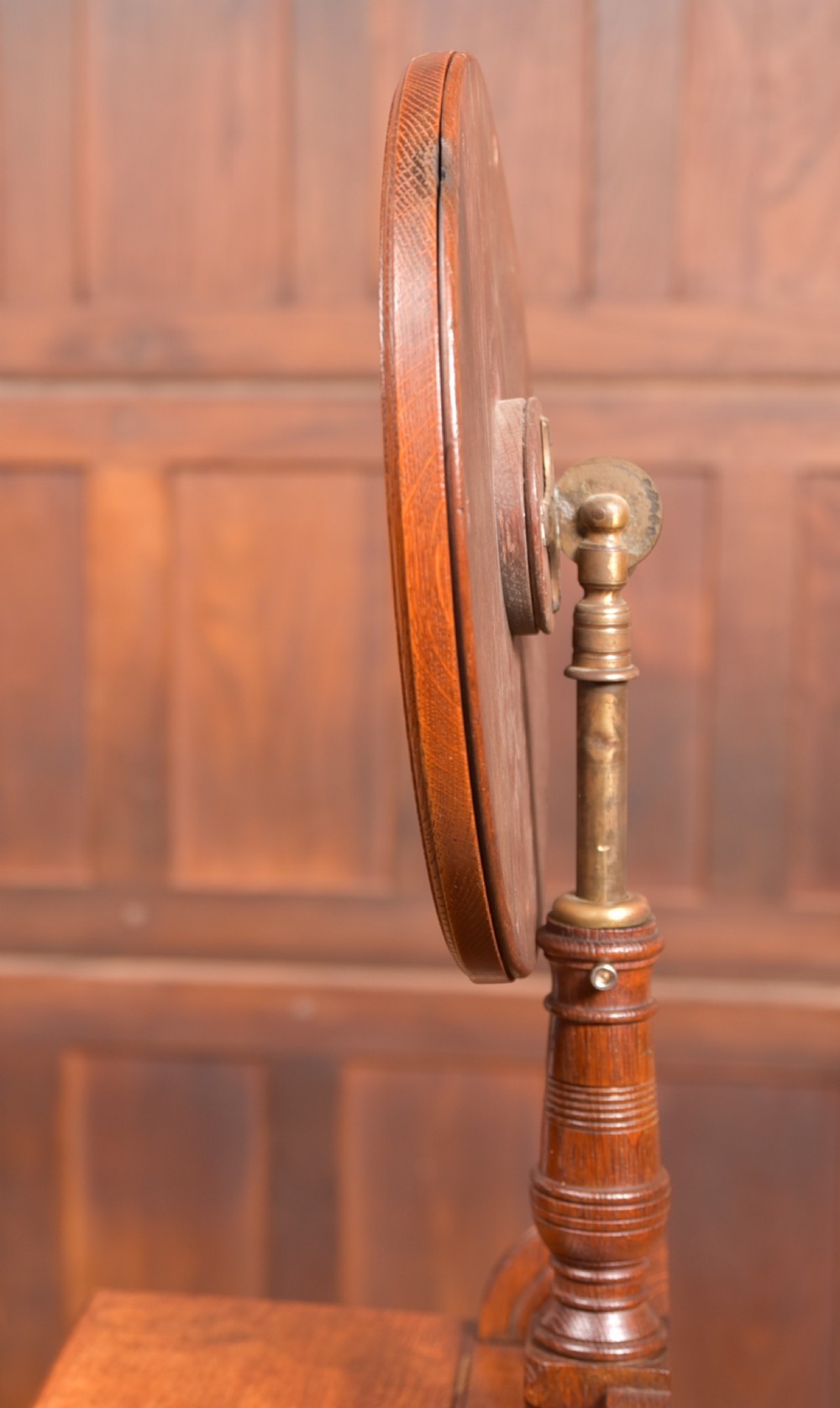 Edwardian Oak Shaving Stand View XII