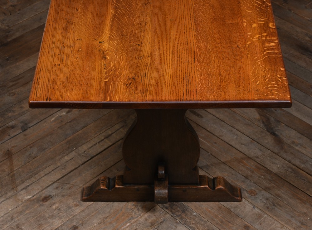 Oak Refectory Table View V