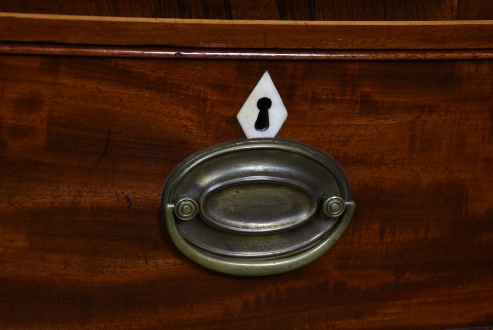 Mahogany Bowfront Chest of Drawers View III