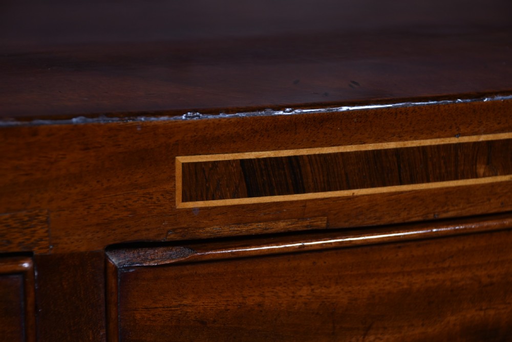 Mahogany Bowfront Chest of Drawers View IV