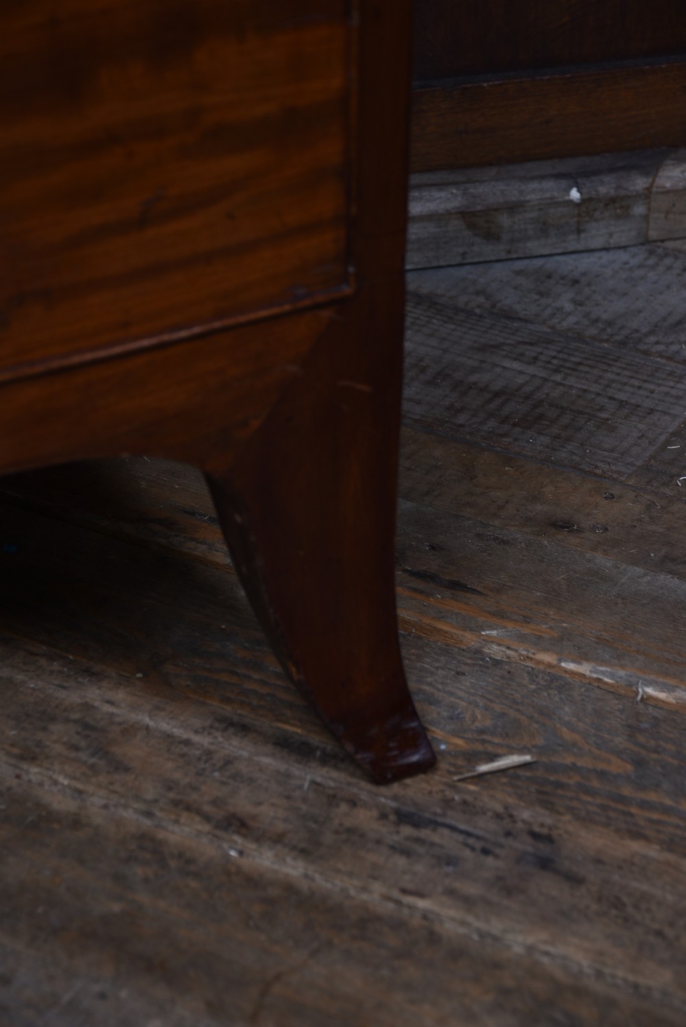 Mahogany Bowfront Chest of Drawers View VI