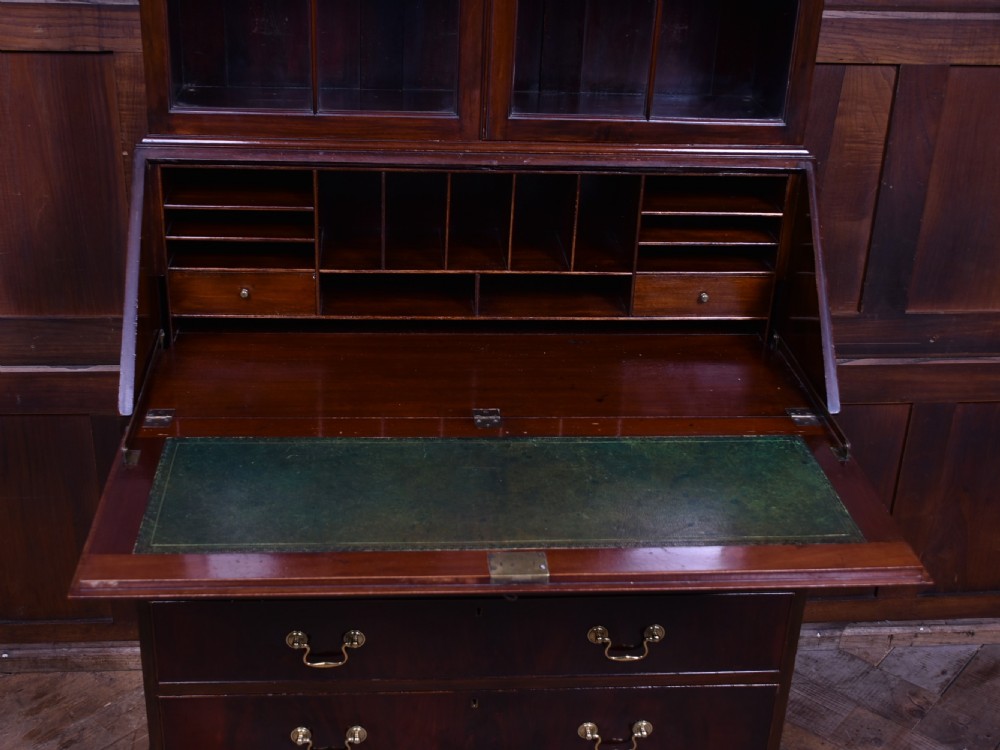 Edwardian Mahogany Turner, Woodward & Co Bureau Bookcase  View X