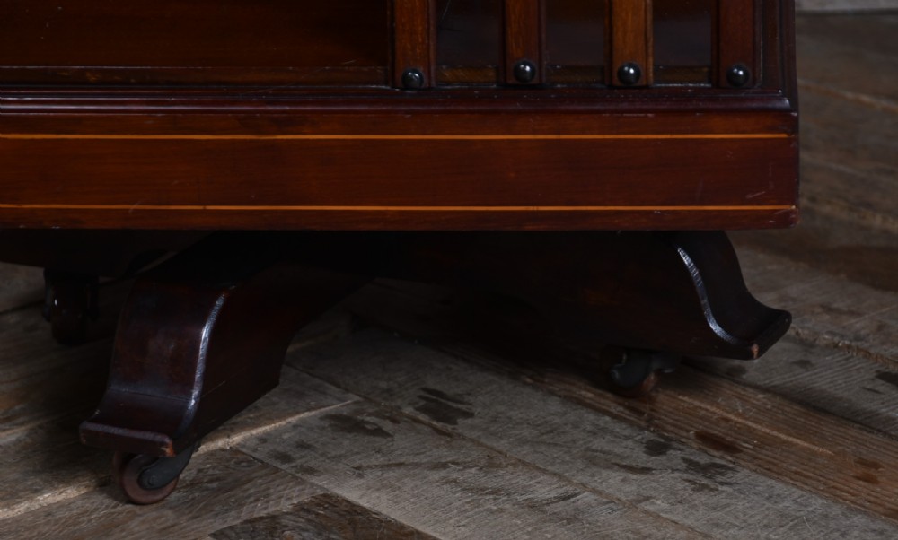 Edwardian Mahogany Revolving Bookcase  View VII