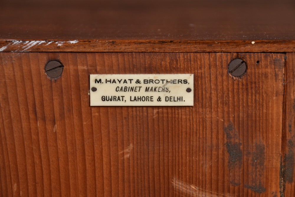 19th Century Padauk Campaign Chest  View IV