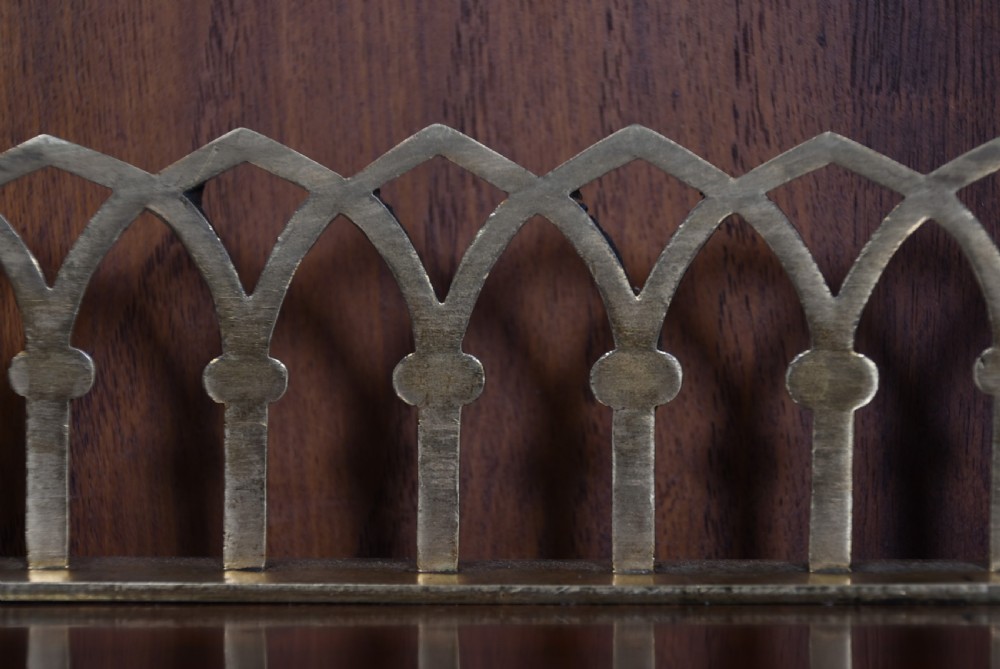 Regency Rosewood Open bookcase View XVII