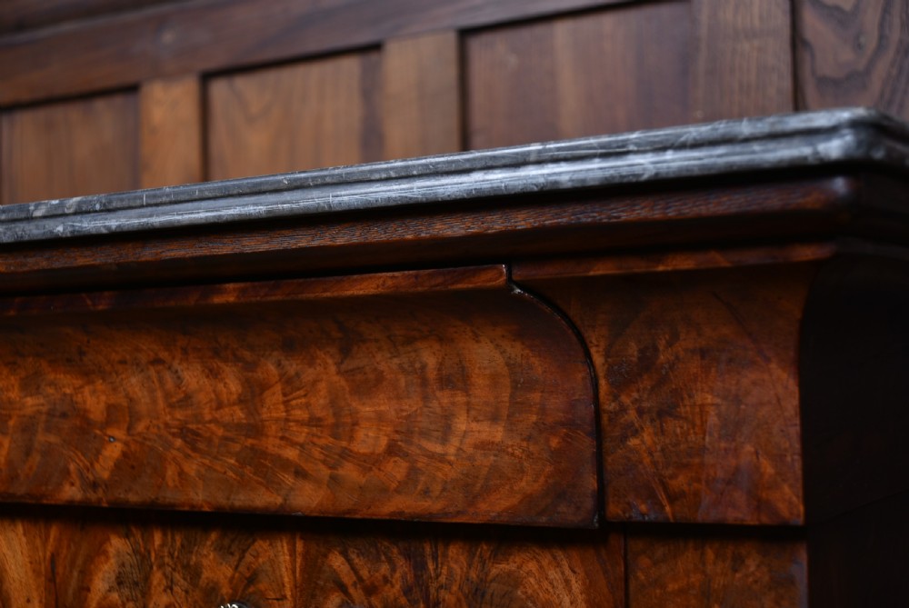 French Mahogany Commode / Chest of Drawers View X