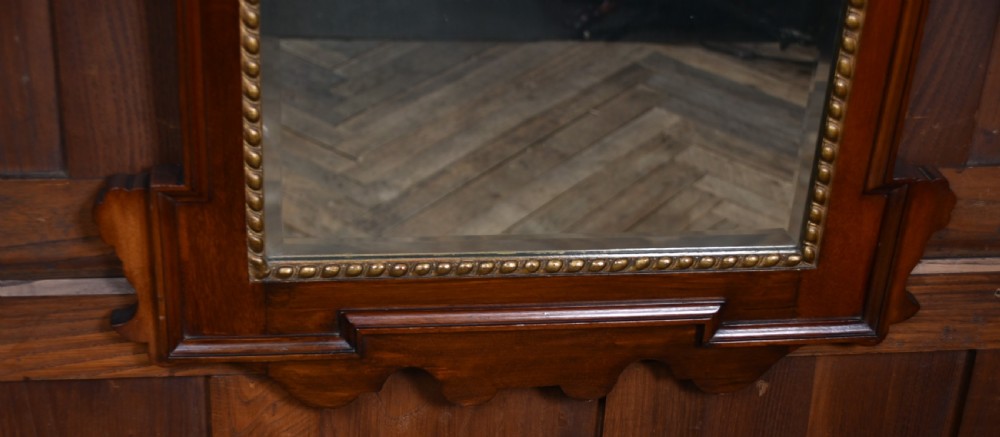 Edwardian Mahogany Wall Mirror View II