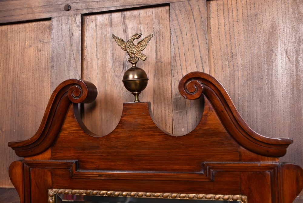 Edwardian Mahogany Wall Mirror View IV